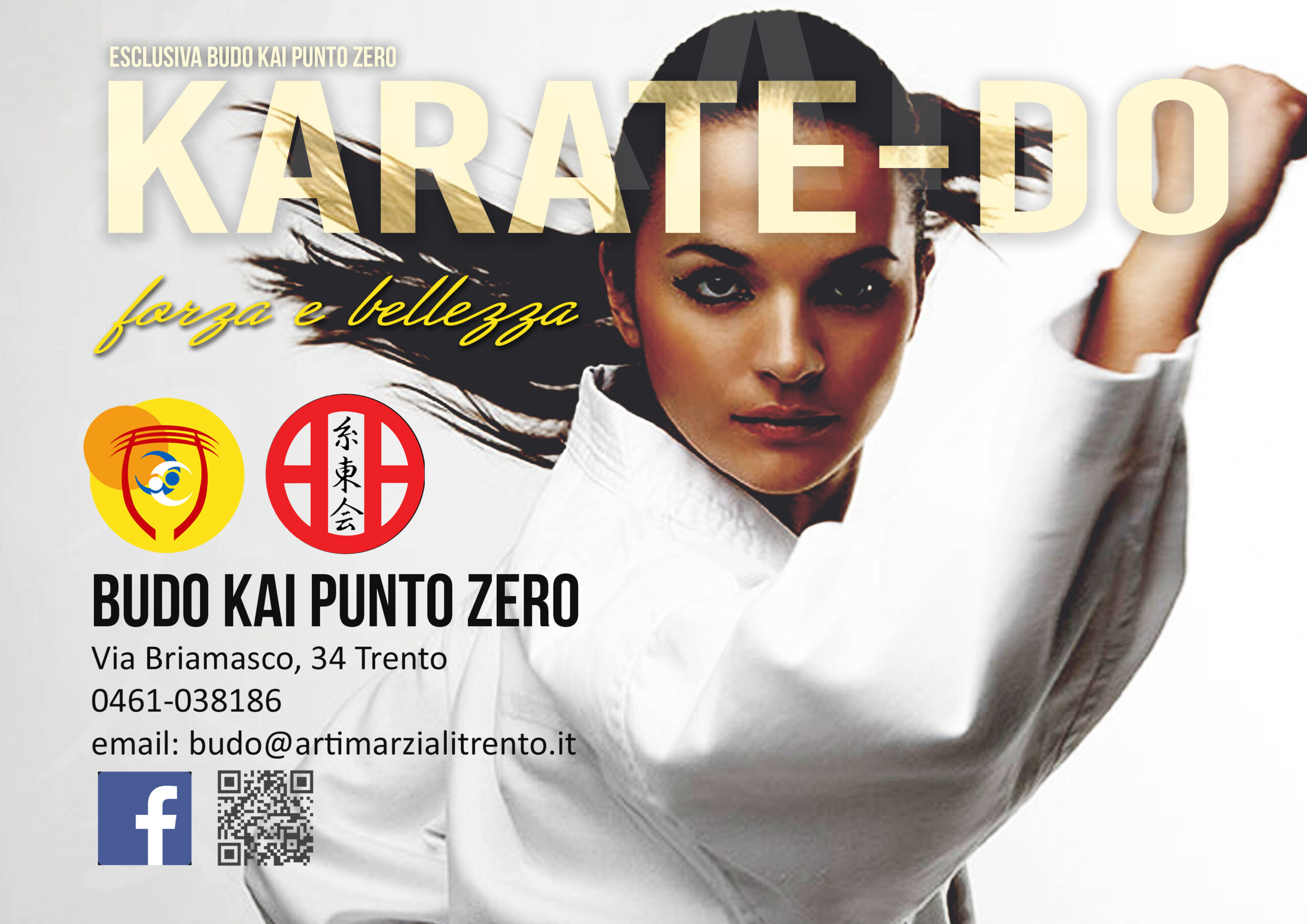 Locandina Corso Karate Donna Trento
